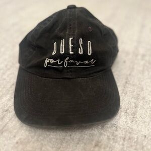 Black Queso Por Favor Cap